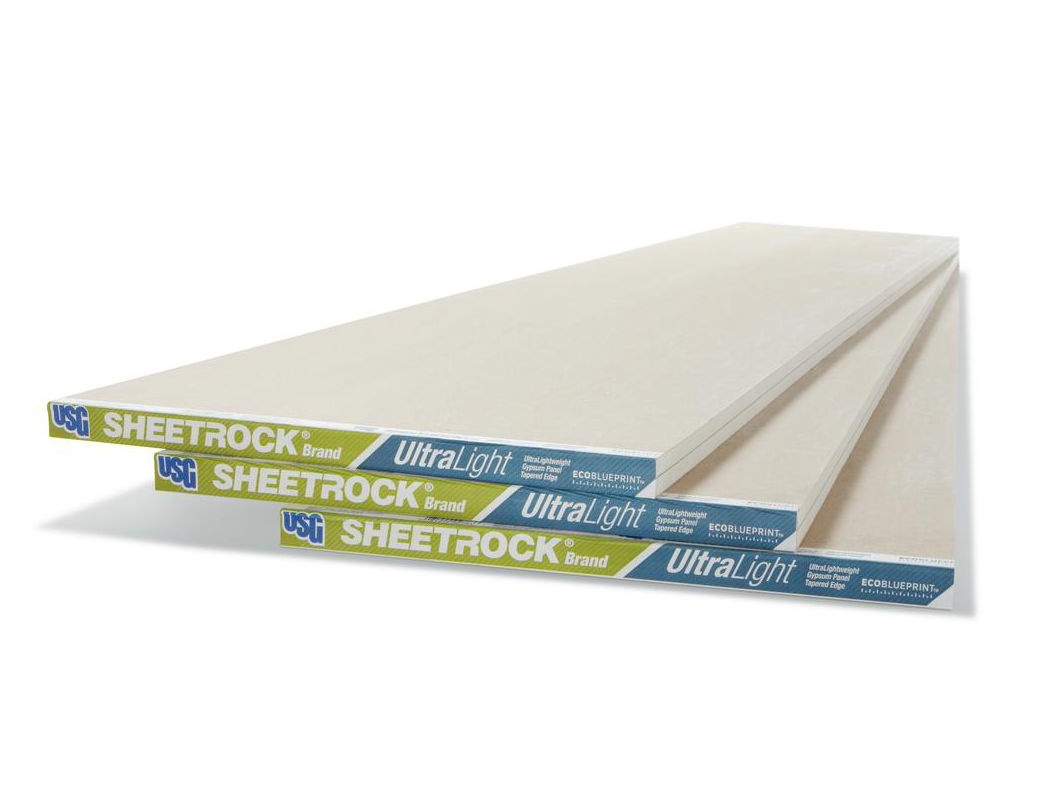 1/2 in. x 4 ft. x 8 ft. Ultralight Gypsum Board / Drywall / Sheetrock