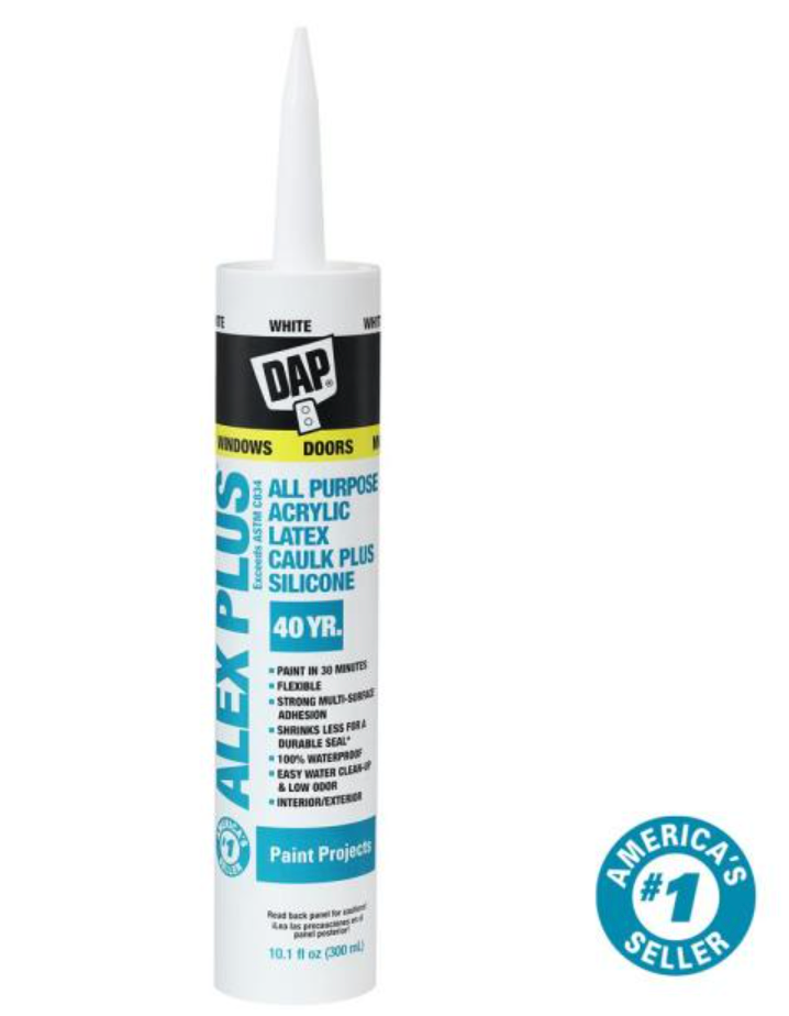 10 oz. Waterproof Caulk & Seal 100% Silicone Sealant White (12 Paclk)