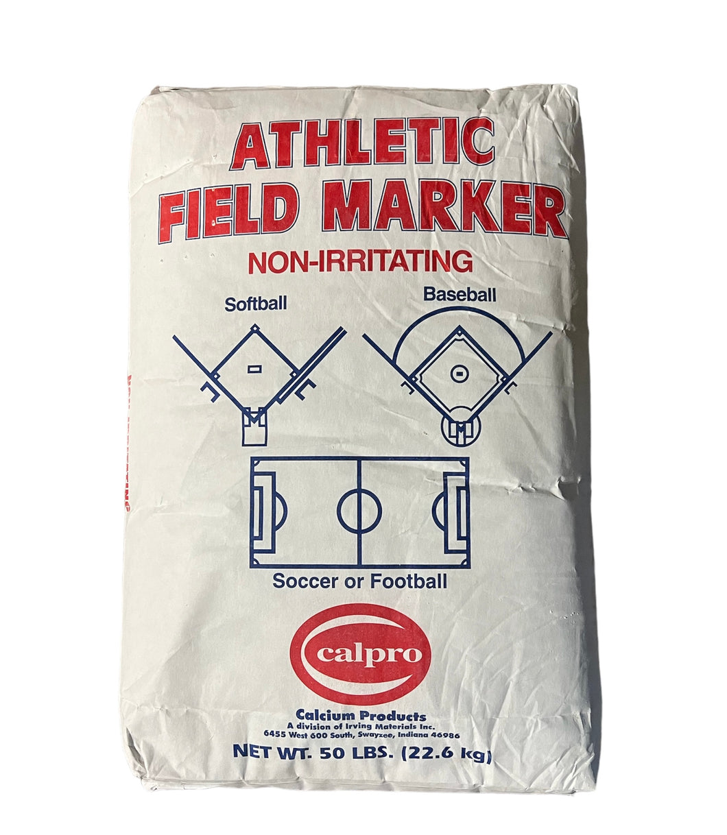 Athletic Field Marker Chalk - Lime - White