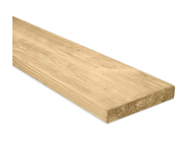 2-in x 10-in x 12-ft #2 Prime Southern Yellow Pine Ground Contact Pressure Treated Lumber