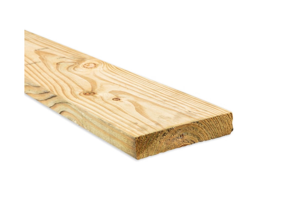 2-in x 8-in x 12-ft #2 Prime Southern Yellow Pine Ground Contact Pressure Treated Lumber