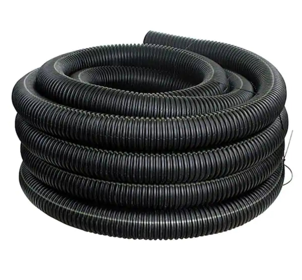 4 in. x 100 ft. Singlewall Solid Drain Pipe