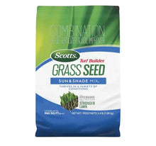 Load image into Gallery viewer, Turf Builder 2.4 lbs. Grass Seed Sun and Shade Mix with Fertilizer and Soil Improver Thrives in a Variety of Conditions
