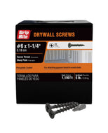 #6 x 1-1/4”-in Bugle Course Thread Drywall Screws 5-lb (1190-Pack)