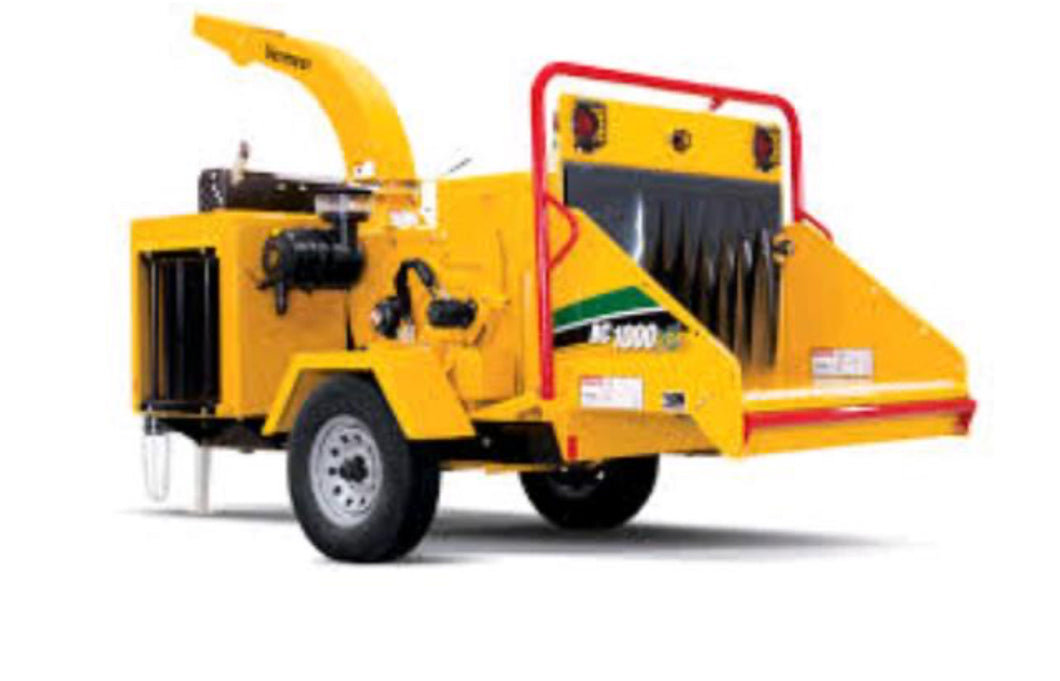 Wood Chipper - 12” diesel - Rental (delivered)