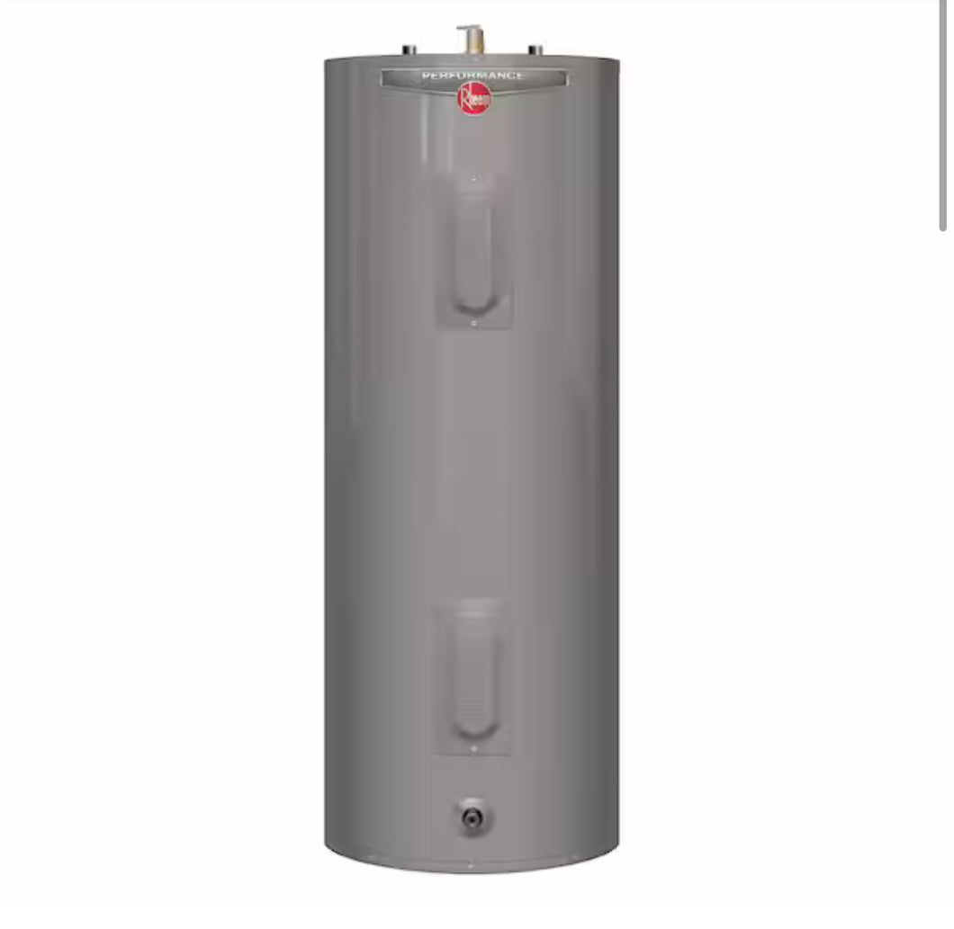 Performance 40 Gal. 4500-Watt Elements Tall Electric Water Heater with 6-Year Tank Warranty and 240-Volt