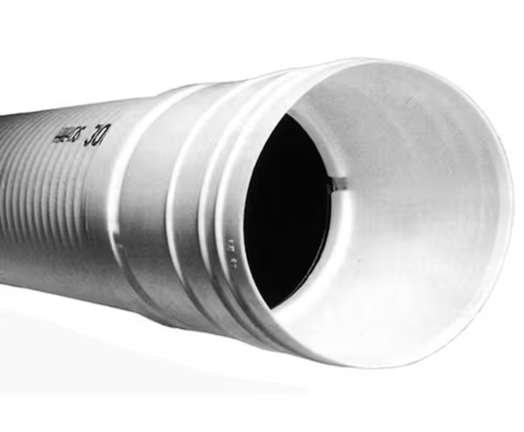 4 in. x 10 ft. Triplewall Solid Drain Pipe