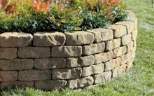 Load image into Gallery viewer, Mini Beltis 3 in. H x 8 in. W x 4 in. D Tan Charcoal Concrete Retaining Wall Block
