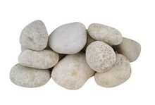 Load image into Gallery viewer, 0.40 cu. ft. 3 in. to 5 in. 30 lbs. Large Egg Rock Caribbean Beach Pebbles

