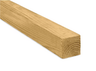 4-in x 4-in x 8-ft #2 Southern Yellow Pine Ground Contact Pressure Treated Lumber