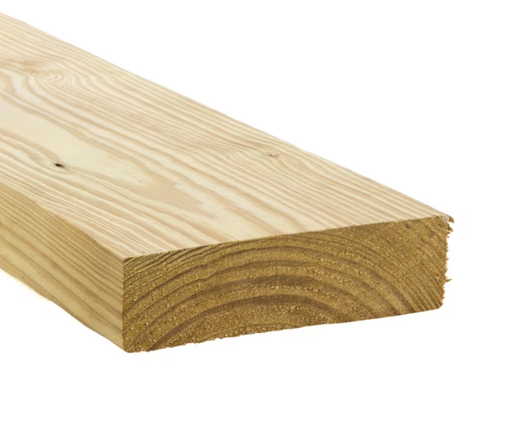 2-in x 6-in x 10-ft #2 Prime Southern Yellow Pine Pressure Treated Lumber