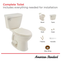 Load image into Gallery viewer, American Standard Champion 4 White Elongated Chair Height 2-piece Soft Close Toilet 12-in Rough-In 1.6-GPF
