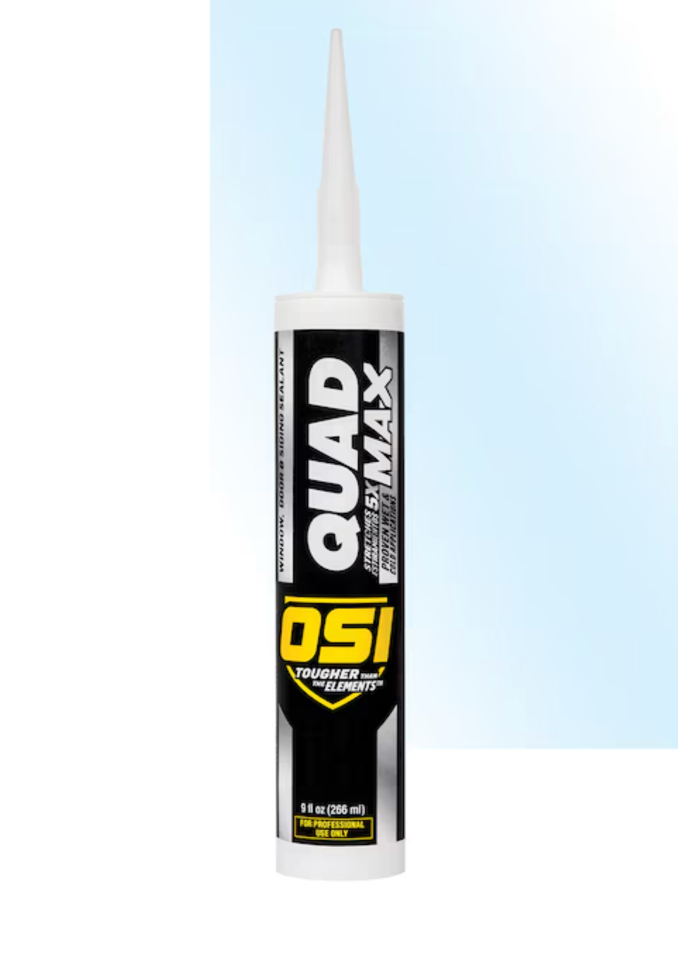 Quad Max 9-oz Clear 000 Paintable Advanced Sealant Caulk