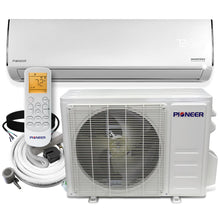 Load image into Gallery viewer, Pioneer® Diamante Series 18,000 BTU 19 SEER Ductless Mini-Split Air Conditioner Inverter+ Heat Pump Full Set 230V with 16 Ft. Kit
