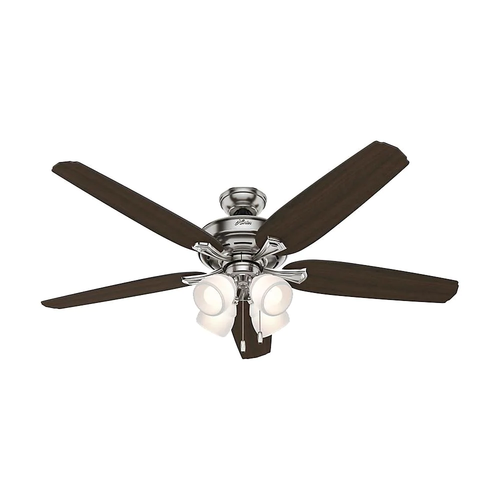 Channing 60 in. LED Indoor Brushed Nickel Ceiling Fan with Light Kit