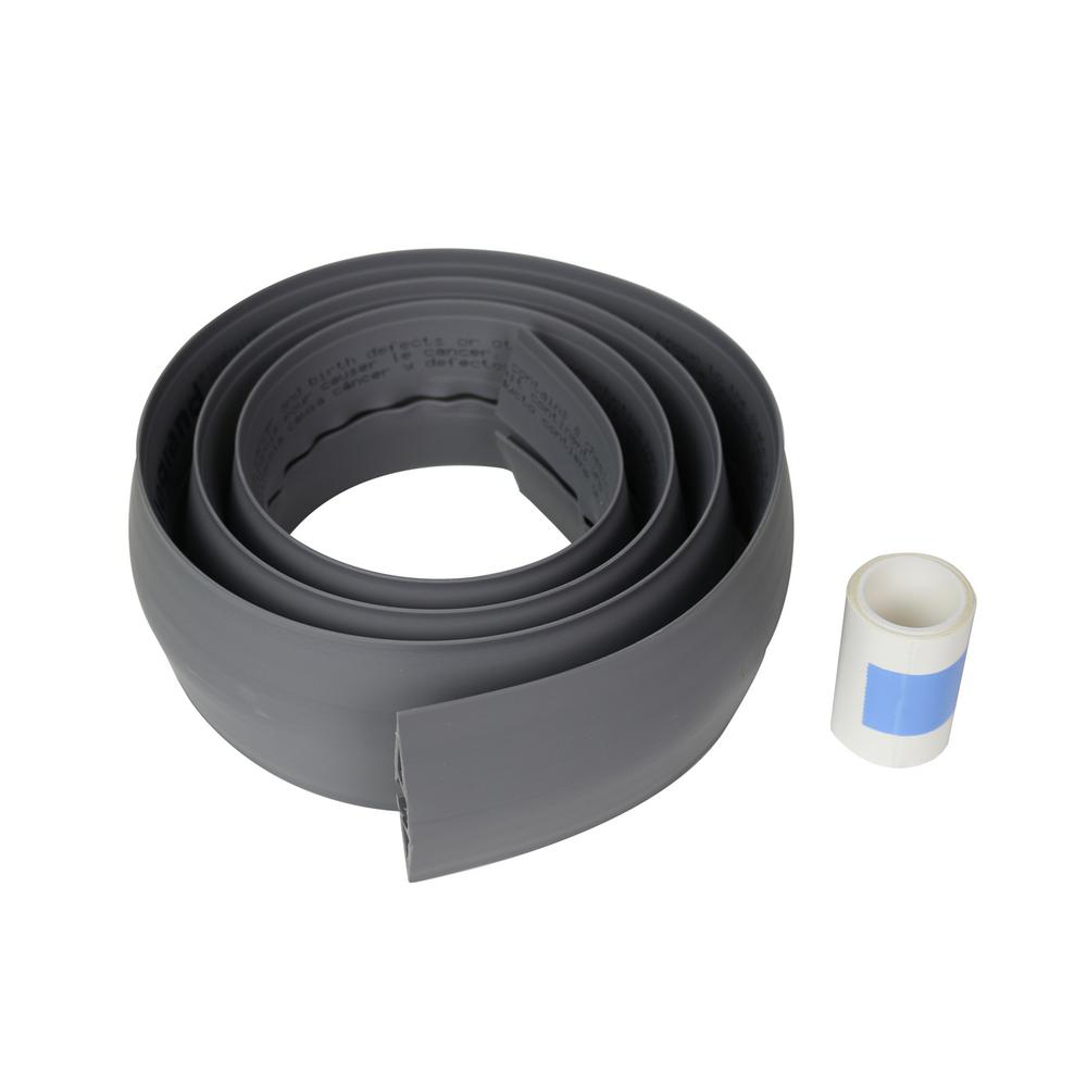 Overfloor Cord Protector PVC Duct Floor Cord Cover Plastic Wire