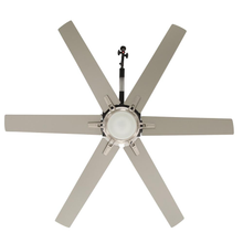 Load image into Gallery viewer, Kensgrove 54 in. Integrated LED Brushed Nickel Ceiling Fan with Light and Remote Control
