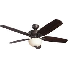 Load image into Gallery viewer, Channing 54 in. LED Indoor Easy Install Noble Bronze Ceiling Fan with HunterExpress Feature Set and Remote
