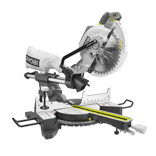 15 Amp 10 in. Sliding Compound Miter Saw with LED