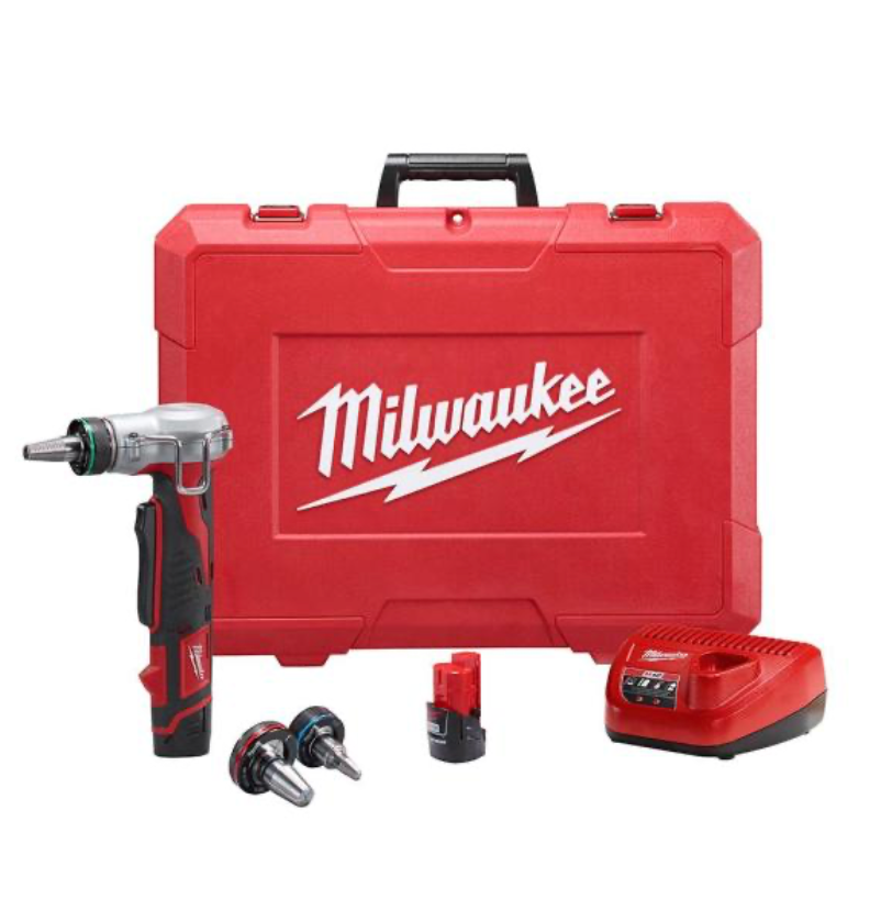 M12 12-Volt Lithium-Ion Cordless ProPEX Expansion Tool Kit with (2) 1.5Ah Batteries, (3) Expansion Heads and Hard Case