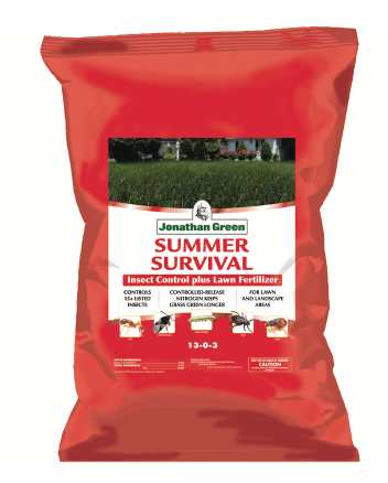 Jonathan Green Summer Survival Insect Control 13-0-3 Lawn Food 15000 sq. ft. For All Grasses