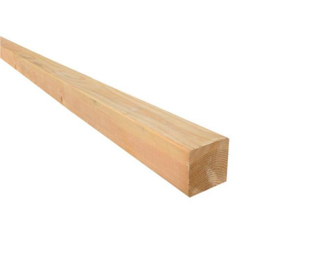 4 in. x 4 in. x 8 ft. Untreated Kiln-Dried Douglas Fir Dimensional Lumber