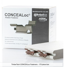 Load image into Gallery viewer, TimberTech CONCEALoc Hidden Fasteners - 175 pack - 100 sqft
