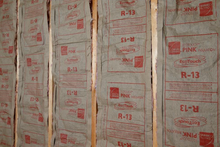 Load image into Gallery viewer, R-13 PINK Kraft Faced Fiberglass Insulation Batt 15 in. x 93 in. by Owens Corning

