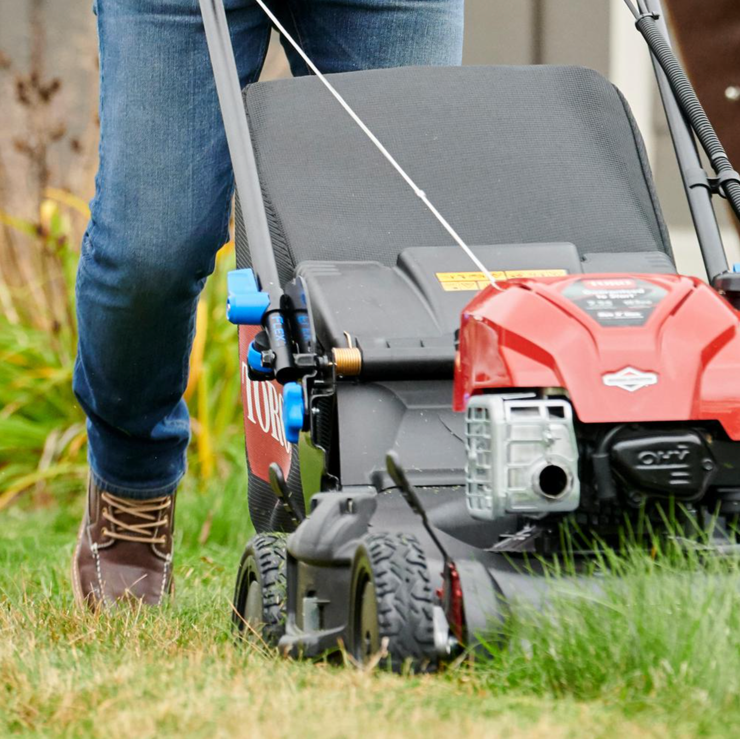 Toro super recycler smartstow 190cc discount personal pace lawn mower w 21387