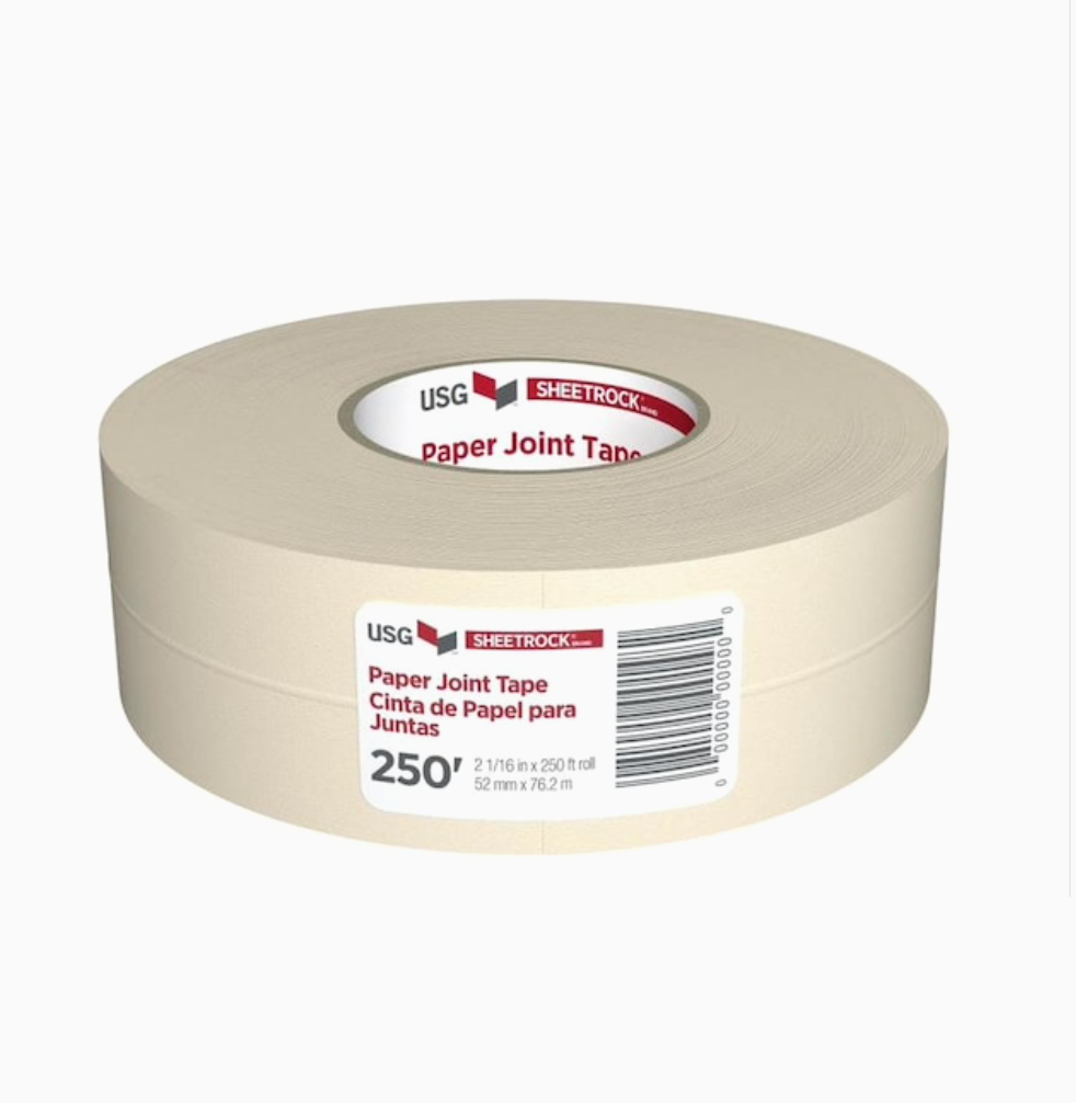 FibaTape Standard White 1-7/8 in. x 500 ft. Self-Adhesive Mesh