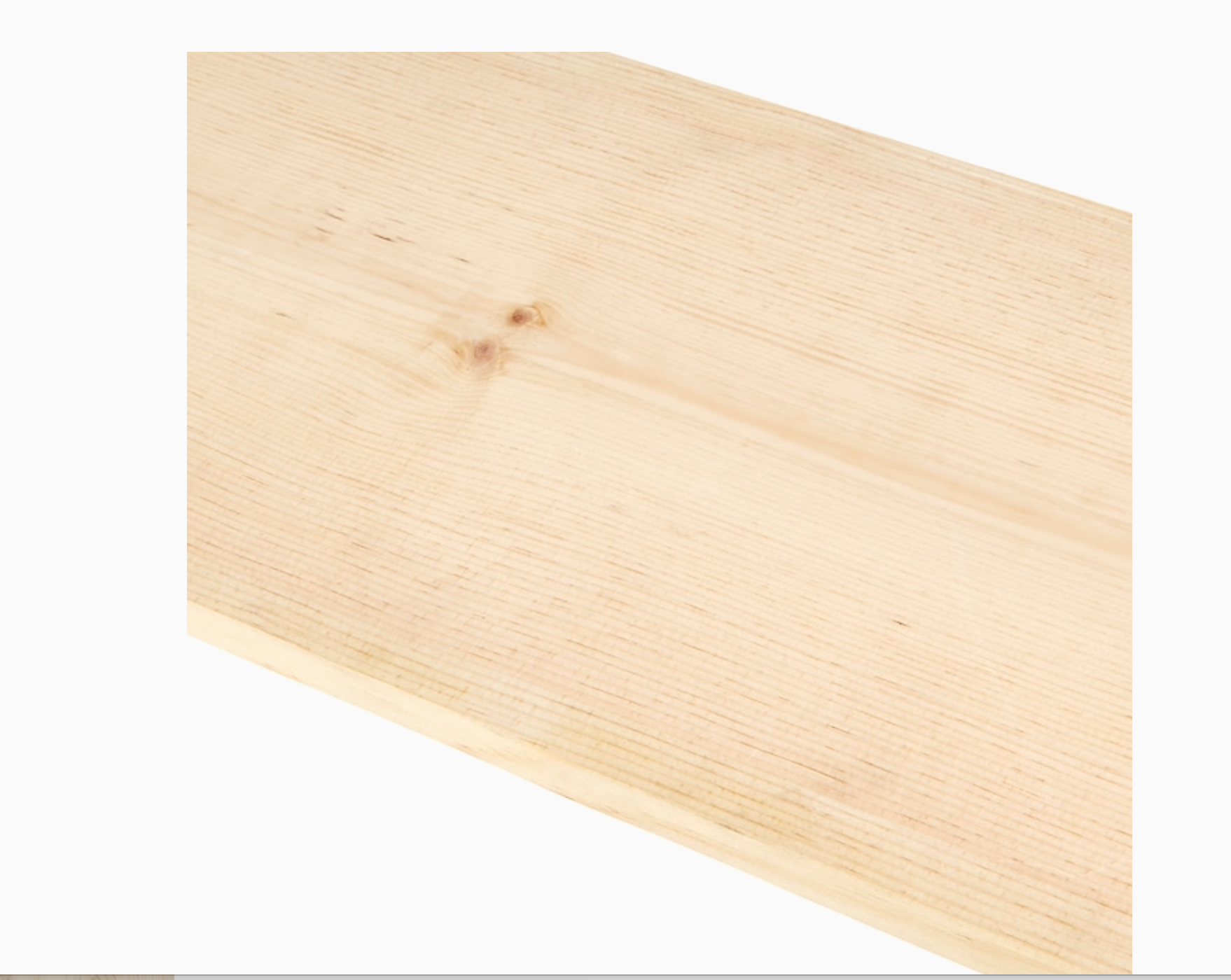 x 8-ft Square Unfinished Pine Board – Building Supply