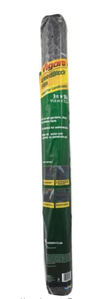 3 ft. x 50 ft. WeedBlock Weed Barrier Landscape Fabric with Microfunnels