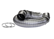 Load image into Gallery viewer, 4 in. x 8 ft. All Metal Dryer Vent Hook-Up Kit
