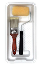 Load image into Gallery viewer, 4-Piece High-Density Polyester Knit Trim and Paint Roller Kit
