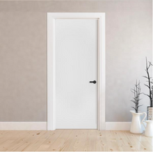 Load image into Gallery viewer, 32 in. x 80 in. Flush Hollow Core Primed White Pre-Bored Composite Interior Door Slab
