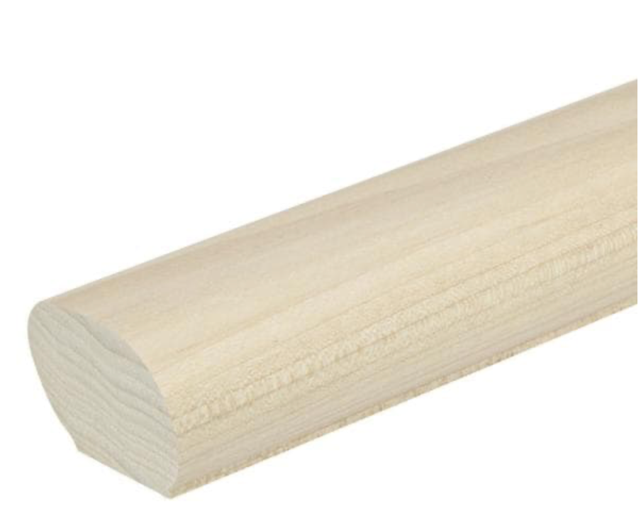 6042 1 ft. Unfinished Poplar Stair Hand Rail