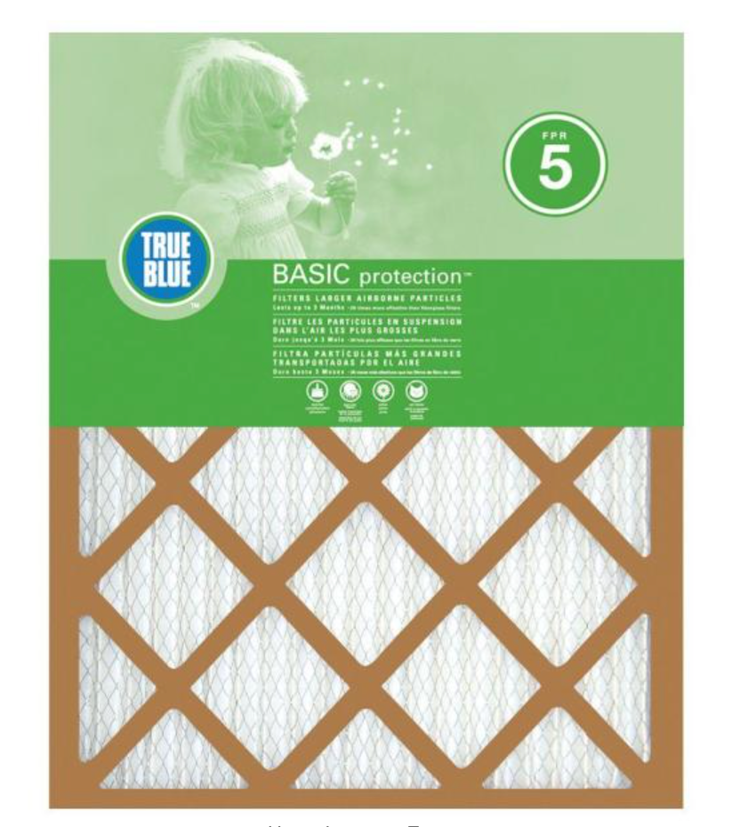 16 x 25 x 1 Basic FPR 5 Pleated Air Filter- 3 Pack