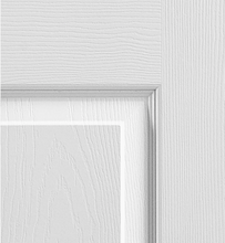 Load image into Gallery viewer, Masonite Traditional 30-in x 80-in (Primed) 6-Panel Hollow Core Primed Molded Composite Slab Door
