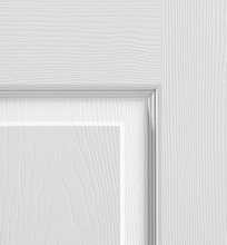 Load image into Gallery viewer, Masonite Traditional 18-in x 80-in 6-Panel Hollow Core Primed Molded Composite Left Hand Inswing/Outswing Single Prehung Interior Door
