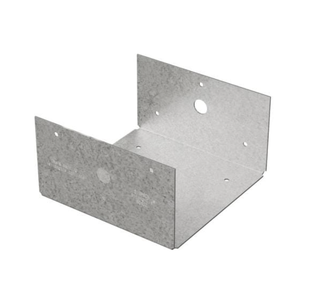 BC ZMAX Galvanized Post Base for 6x Nominal Lumber