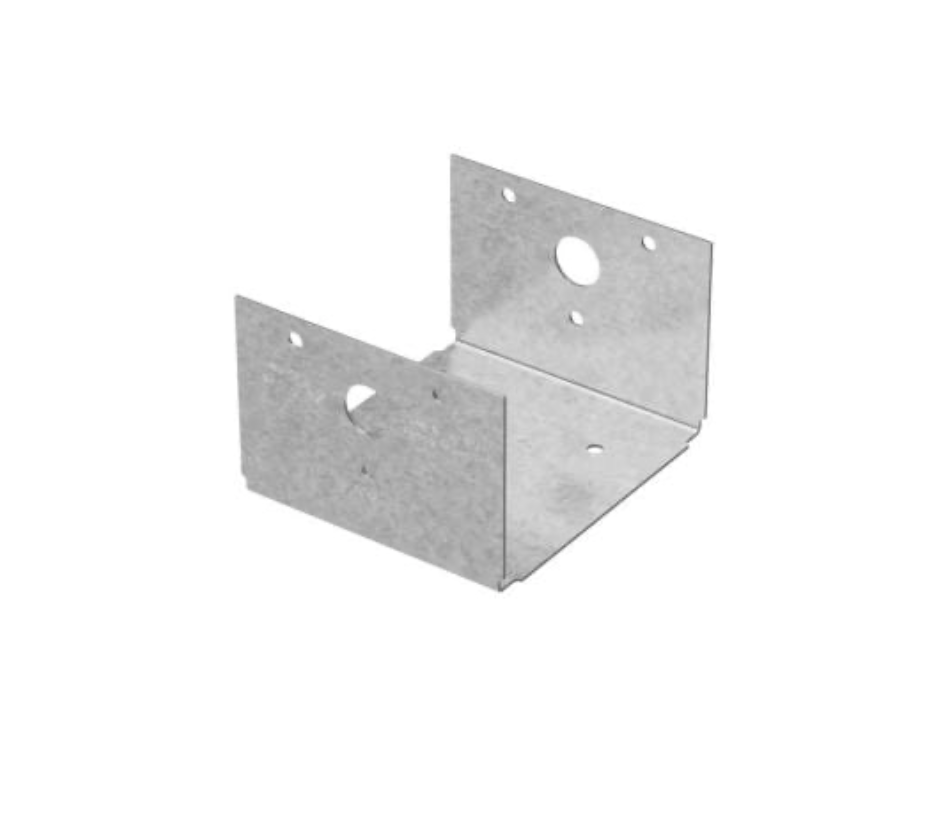 BC ZMAX Galvanized Post Base for 4x Nominal Lumber