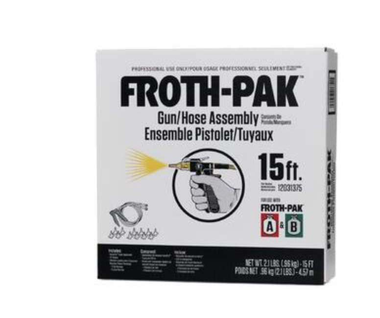 FROTH-PAK™ 15' Spray Foam Gun Hose Assembly