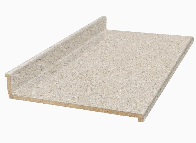 Wilsonart 8-ft x 2.125-ft x 4.5-in Kalahari Topaz- 4588-60 Straight Laminate Countertop