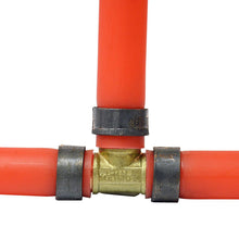 Load image into Gallery viewer, 1/2 in. Brass PEX Barb Tee - Denali Building Supply
