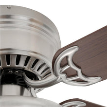 Load image into Gallery viewer, Hugger 52 in. LED Indoor Brushed Nickel Ceiling Fan with Light Kit

