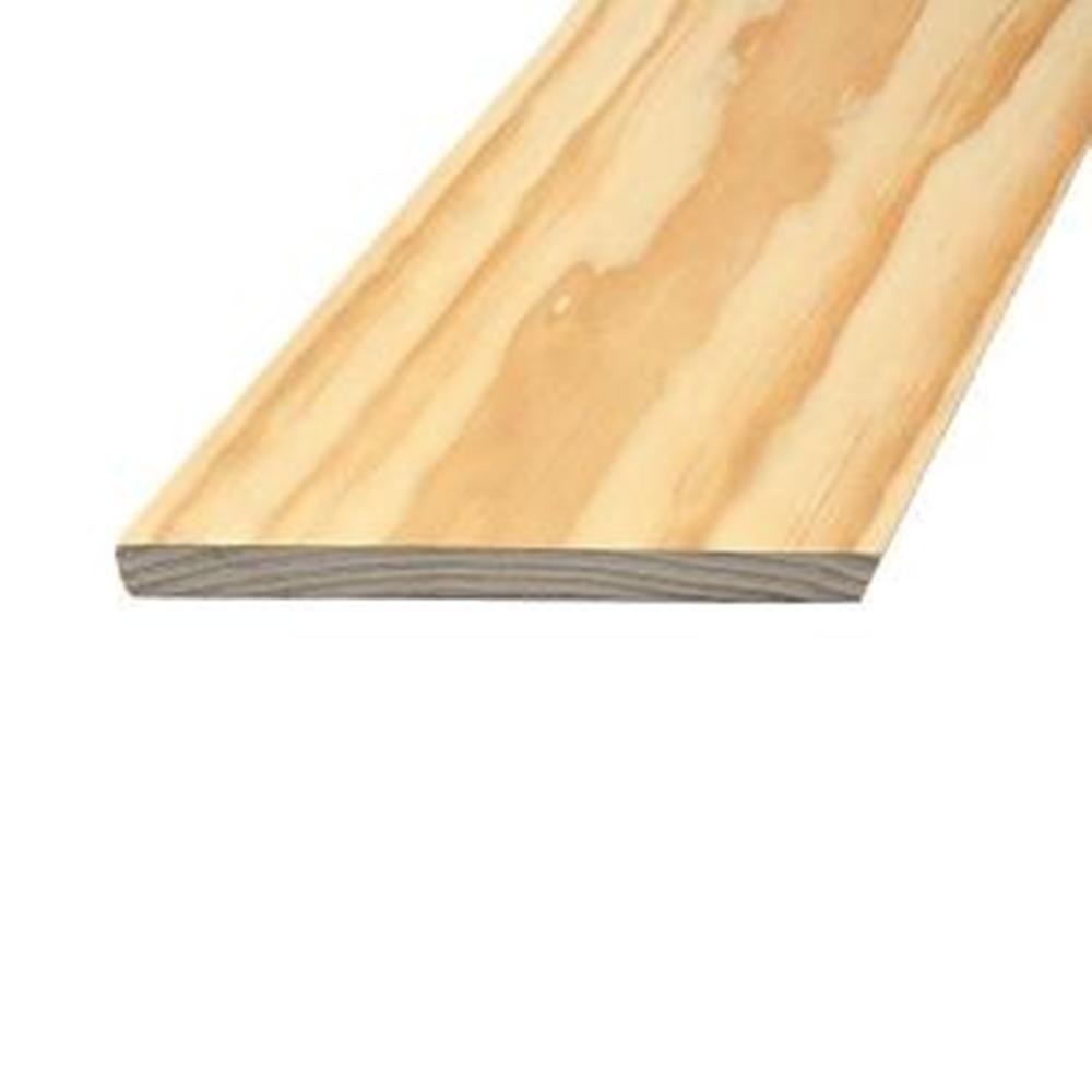 1 in. x 6 in. x 6 ft. Select Radiata Square Edge Pine Board - Denali Building Supply