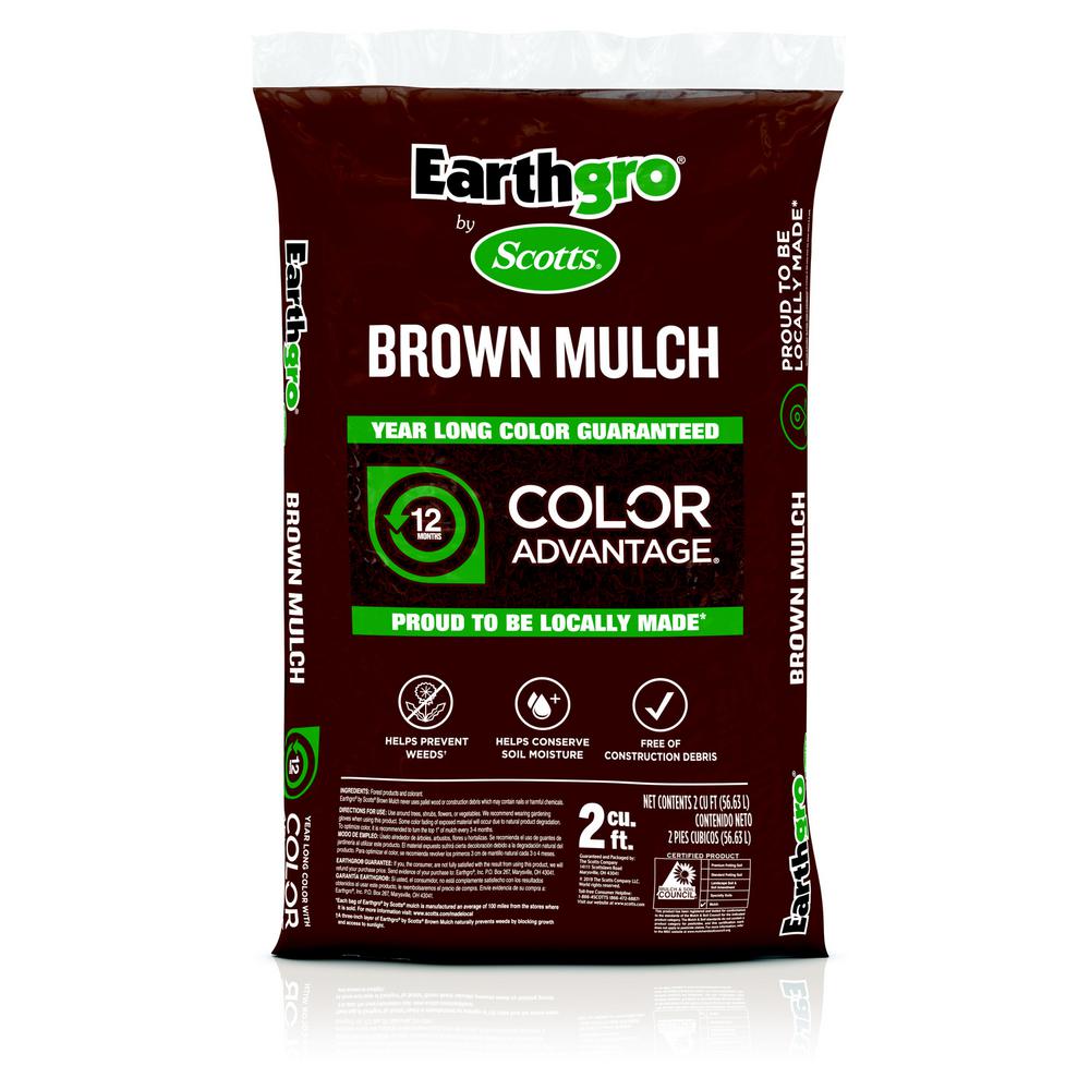 Scotts brown outlet mulch