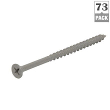Load image into Gallery viewer, Grip-Rite #8 x 3 in. Philips Coarse Thread Polymer Coated Exterior Screw (1 lb. - Pack)
