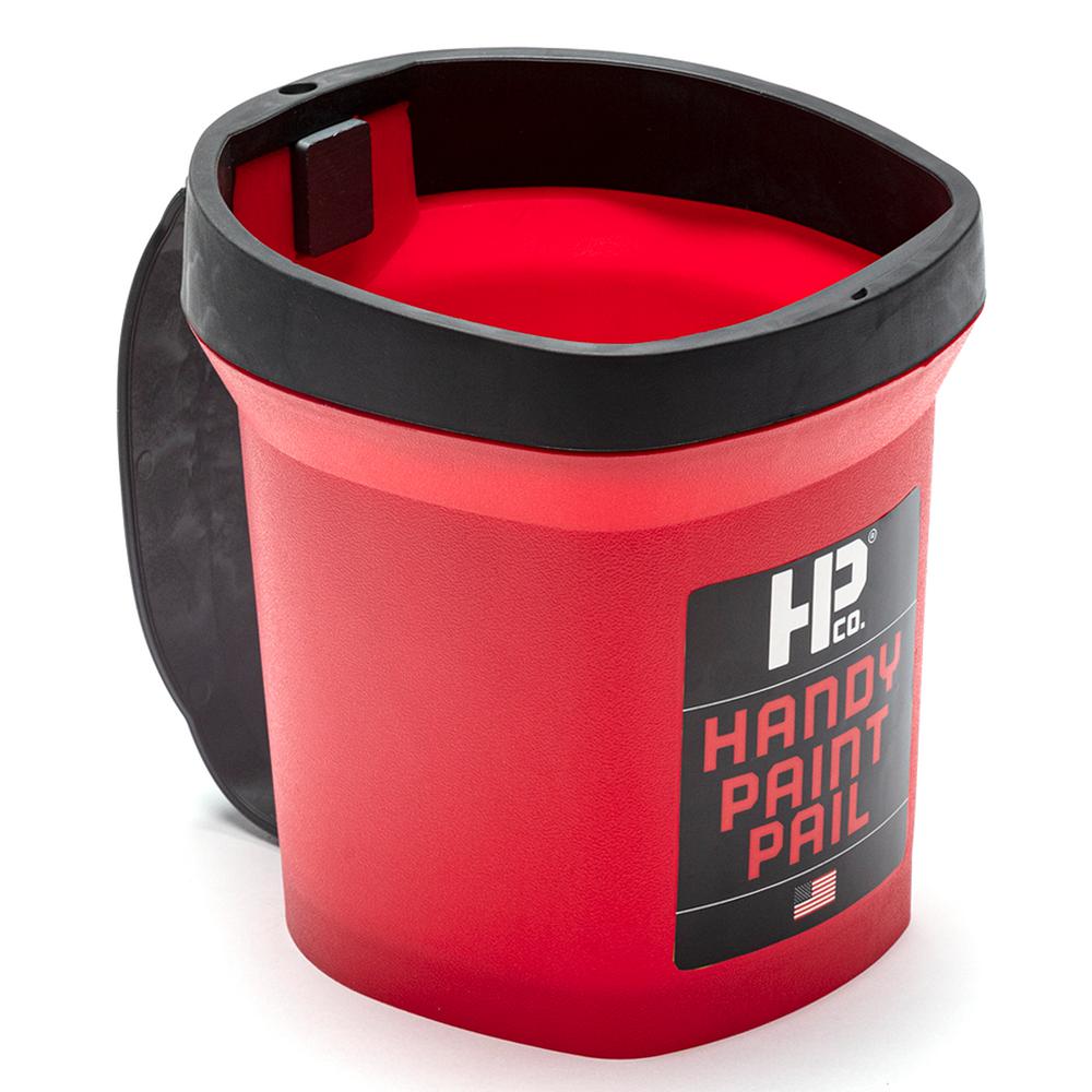 HANDy 32 oz. Solvent Resistant Paint Pail with Liner, Magnetic