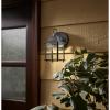 Load image into Gallery viewer, Black Outdoor LED Wall Lantern Sconce
